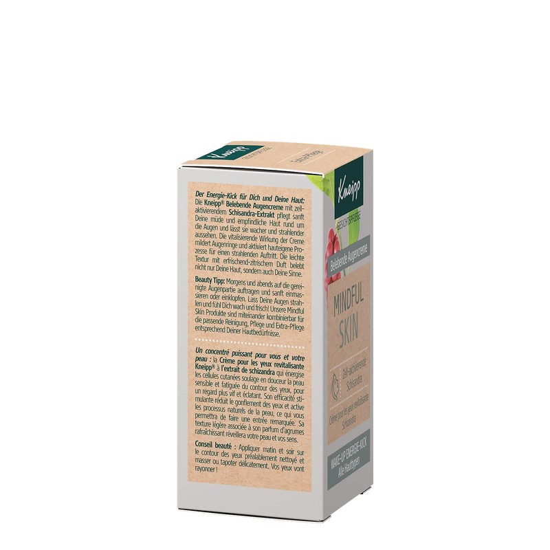 Kneipp Mindful Skin Invigorating Eye Cream 15 ml (Pack of