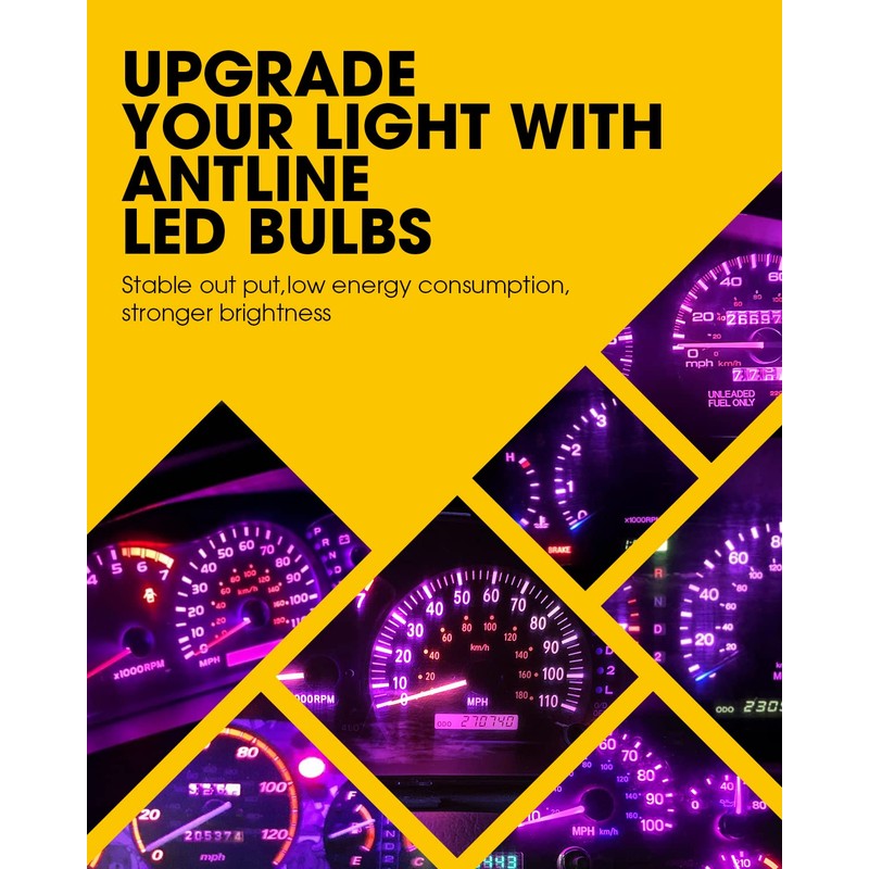 Antline T5 37 74 2721 PC74 PC37 LED Bulb Purple,