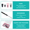 30Pcs Tyre Repair Kit Rubber Nails,Car Puncture Repair Kit with