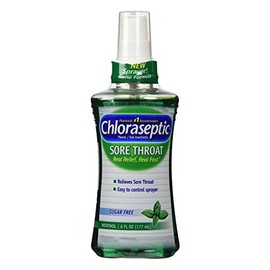 Chloraseptic Sore Throat Spray, Menthol, 6 oz