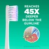 GUM Sonic Powered Toothbrush, Tapered Bristles Clean Below The Gumline,