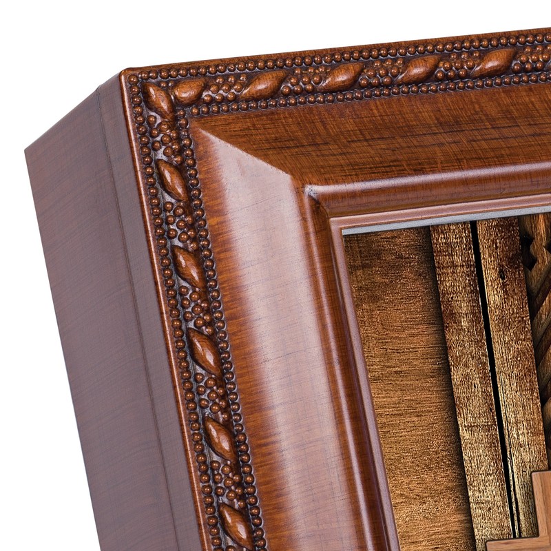 God Grant Me The Serenity Woodgrain Keepsake Music Box Plays