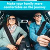 Tatuo 4 Pack Extra Long Seat Belt Cover for Comfort