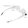 Head Mount Magnifying Glasses Folding Magnifier for Mobile Phone Reading