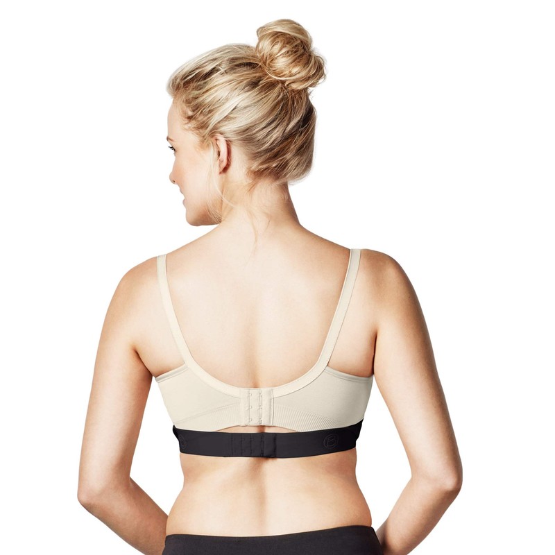 Clip and Pump™ Nursing Bra, black