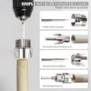 3Pcs PVC Pipe Threader Kit, 1/2, 3/4 and 1 Inch