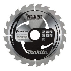 Makita B-64185 Efficut TCT Saw Blade