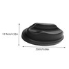 SUPVOX 2Pcs Front Wheel Riser Block for Stationary Bikes Non