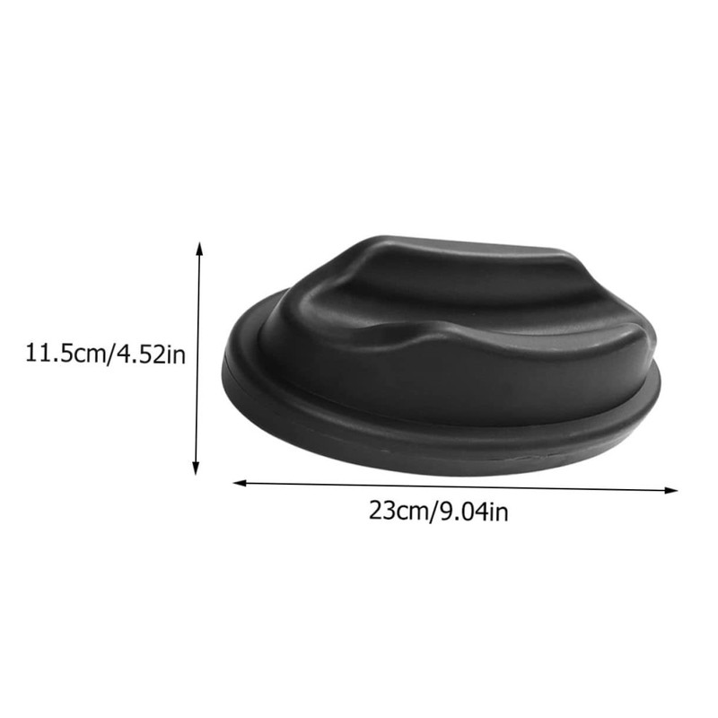 SUPVOX 2Pcs Front Wheel Riser Block for Stationary Bikes Non