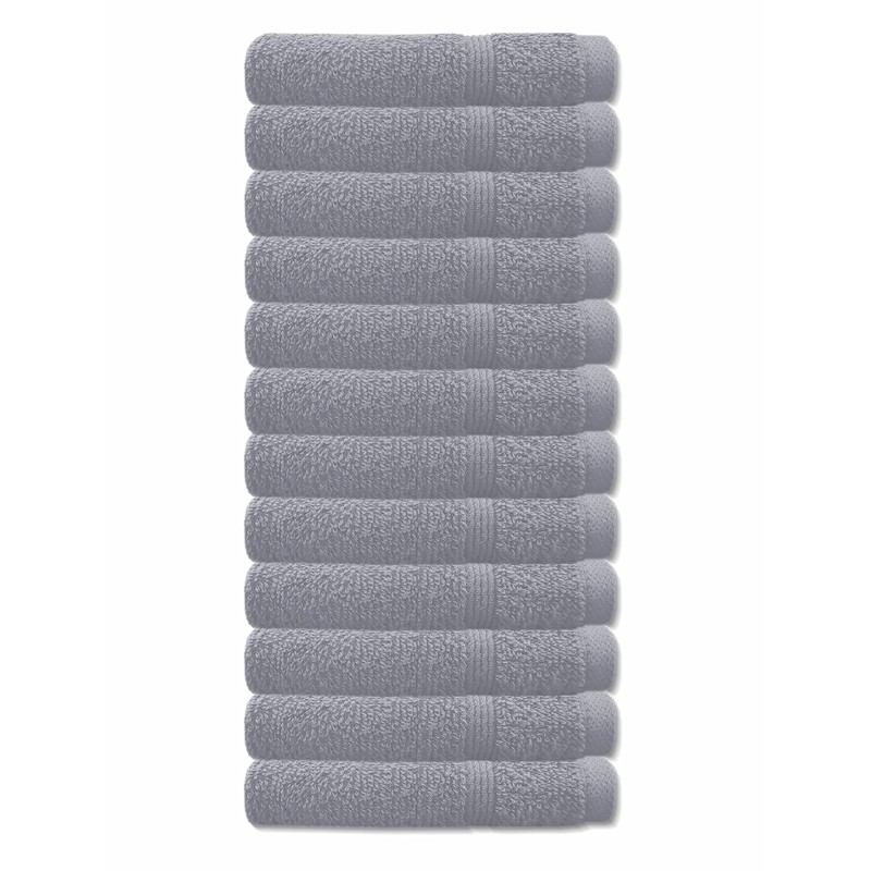 A & B TRADERS Premium Cotton Face Cloths Flannels Washcloth