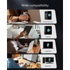 Portable Printers Wireless for Travel, Inkless Thermal Printer, Small Bluetooth