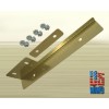 Unbranded Universal Gold Front Bumper License Plate Mount Bracket Relocator