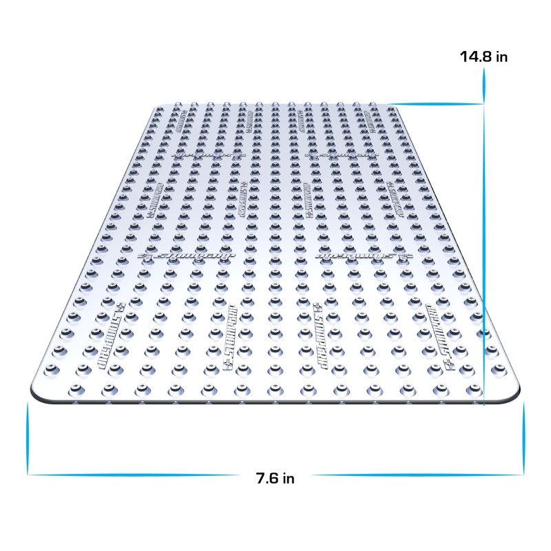 Stompgrip Premium All-Purpose 3D Griptape | Sheet | Volcano |