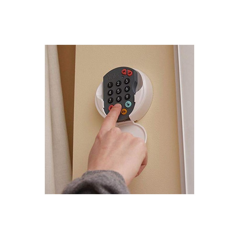 Yale B-HSA6080 Alarm Accessory Wire Free Keypad, works with HSA