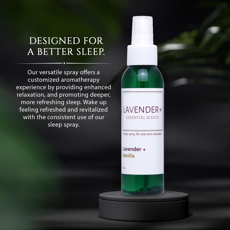 Lavender Sleep Spray for Pillows, Linens & Pajamas – Natural