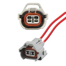 Car Replacement Plug - Fuel Injector - NIP-DEN (FEMALE) with Cable 90980-11153, 9098011153, 0280 157 012, 0280157012, 6189-0060, 61890060, 06A977 3722