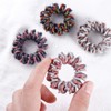 Vctitil 7 Pack Spiral Hair Ties For Women, No Crease