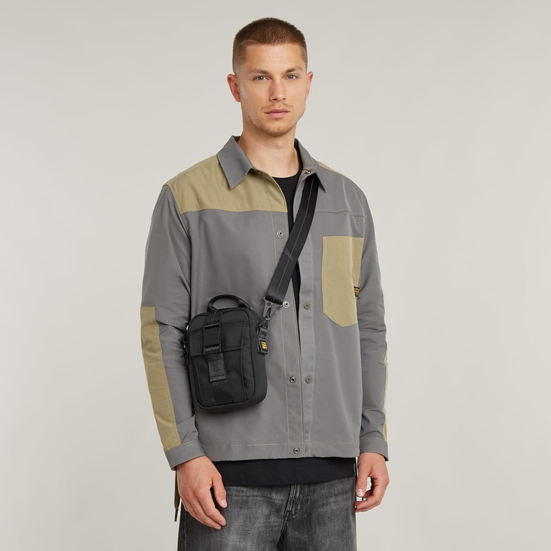 G-Star RAW D26238-E023 Shoulder Bag Men's Cross Body Bag, Neo-black