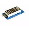 DIY 4 Bits Digital Tube LED Display Module with Clock