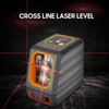 Cross Line Laser Level with Bracket 15M/ 49FT Self Leveling