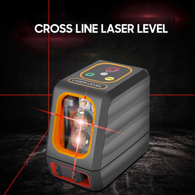 Cross Line Laser Level with Bracket 15M/ 49FT Self Leveling