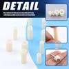 Glarks 270 Pcs Round Nylon Spacer Assortment Kit for M3