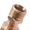 ZONADAH Hose Swivel Adaptor, Free Kinking Connector, Solid Brass Made,