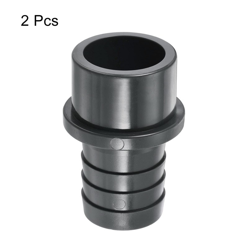 sourcing map PVC Hose Fitting Spigot Straight Pipe Adapter Hose