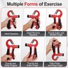 TADAKAZU Grip Strength Trainer Kit (5 Pack) Adjustable Resistance Hand