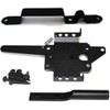 Ozco 56664 Standard Gate Latch w/Handle, Black Galvanized Steel (1