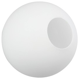 Vaguelly 5inch Glass Globes Shade for Light Fixtures - White Frosted Glass Globe Lamp Shades, Replacement Glass Globe Shade Cover, Round Ball Lamp Cover for Ceiling, Wall Fixtures