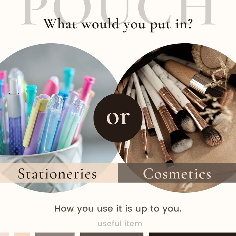 Sunstar Stationery Pen Case Delde Slim Pouch Denim Blue S1415891