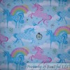 Sykel BonEful FABRIC FQ Cotton Quilt Black Rainbow Girl Cheer