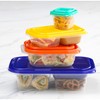 GoodCook EveryWare 18 Piece Lunch Set, Assorted Colors, BPA Free