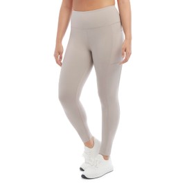 Danskin Women's High Rise Contour Bonded Ankle Leggings, Atmosphere