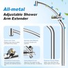10" Rain Shower Head with Handheld, High Pressure Boosting Rainfall