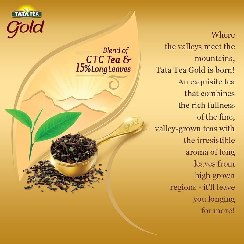 TATA Tea Gold Loose Leaf Premium Black Tea - 31.7