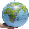 SHATCHI Inflatable World Globe Earth Map Geography Teacher Aid Ball