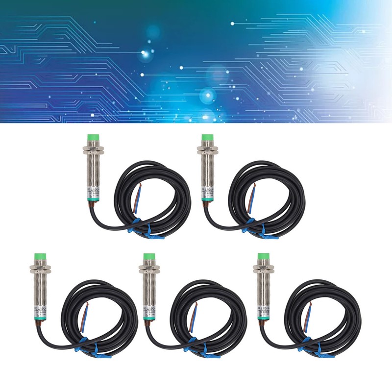 5PCS 2 Wire NO Proximity Switch Distance Detection Approach Sensor