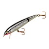 Rebel Lures J1001 Jointed Minnow Fishing Lure- Silver/Black - 3