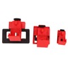 12 Pcs Single Pole Breaker Lock Out Device Nylon Breaker