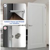Misuyue Wall Door Stop, Stainless Steel, 25 cm, Wall Mounted