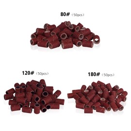 Brocas de cerámica profesional para taladro de uñas acrílico con banda de lijado