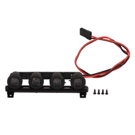 RC Car Roof LED Light Bright Spotlight Adjustable Base for Axial SCX24 FCX24 1/18 1/24 Round Light