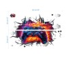 Wajade Game Wall Sticker Gamer Controller 3D Wall Decals Boy
