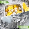 Paquete de 2 recipientes para sándwich, caja de sándwich de