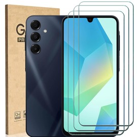 Ranyi [3 Pack] Screen Protector Compatible for Bark Phone A16 / Pinwheel Plus 5 / Troomi Kids Phone Galaxy A16 (2025 Model), 9H Hardness Anti-Scratch No Bubble Tempered Glass Screen Protector Film