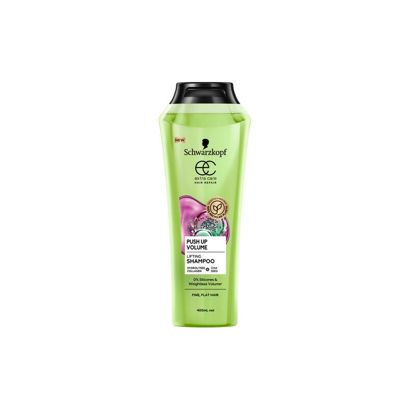 Schwarzkopf Extra Care Push Up Volume Shampoo 400ml