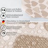 ANRO Oilcloth Tablecloth, Washable, Oilcloth, Garden Tablecloth, Outdoor, Indoor, Oval,