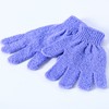 6 Pairs Double Sided Exfoliating Gloves Body Scrubbing Glove Bath